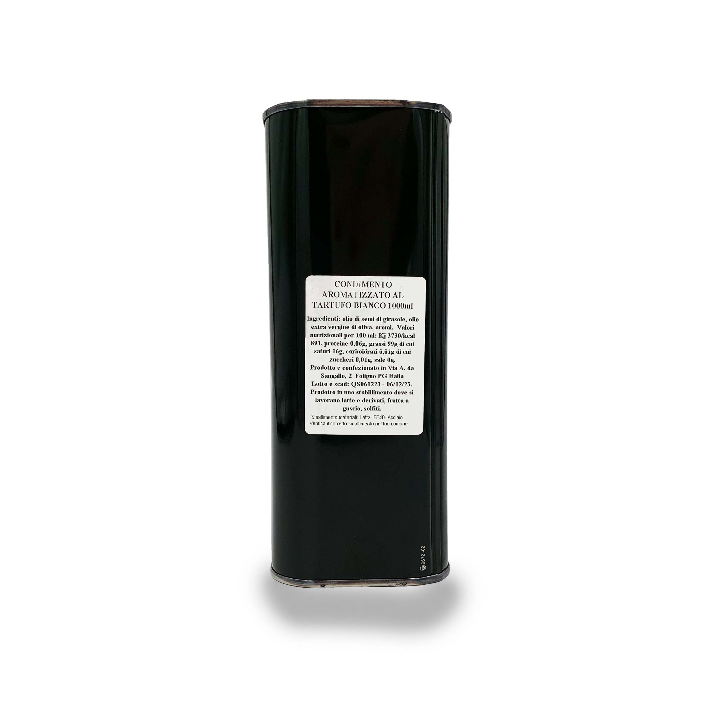 Condimento Aromatico al Tartufo Bianco Latta 1 L