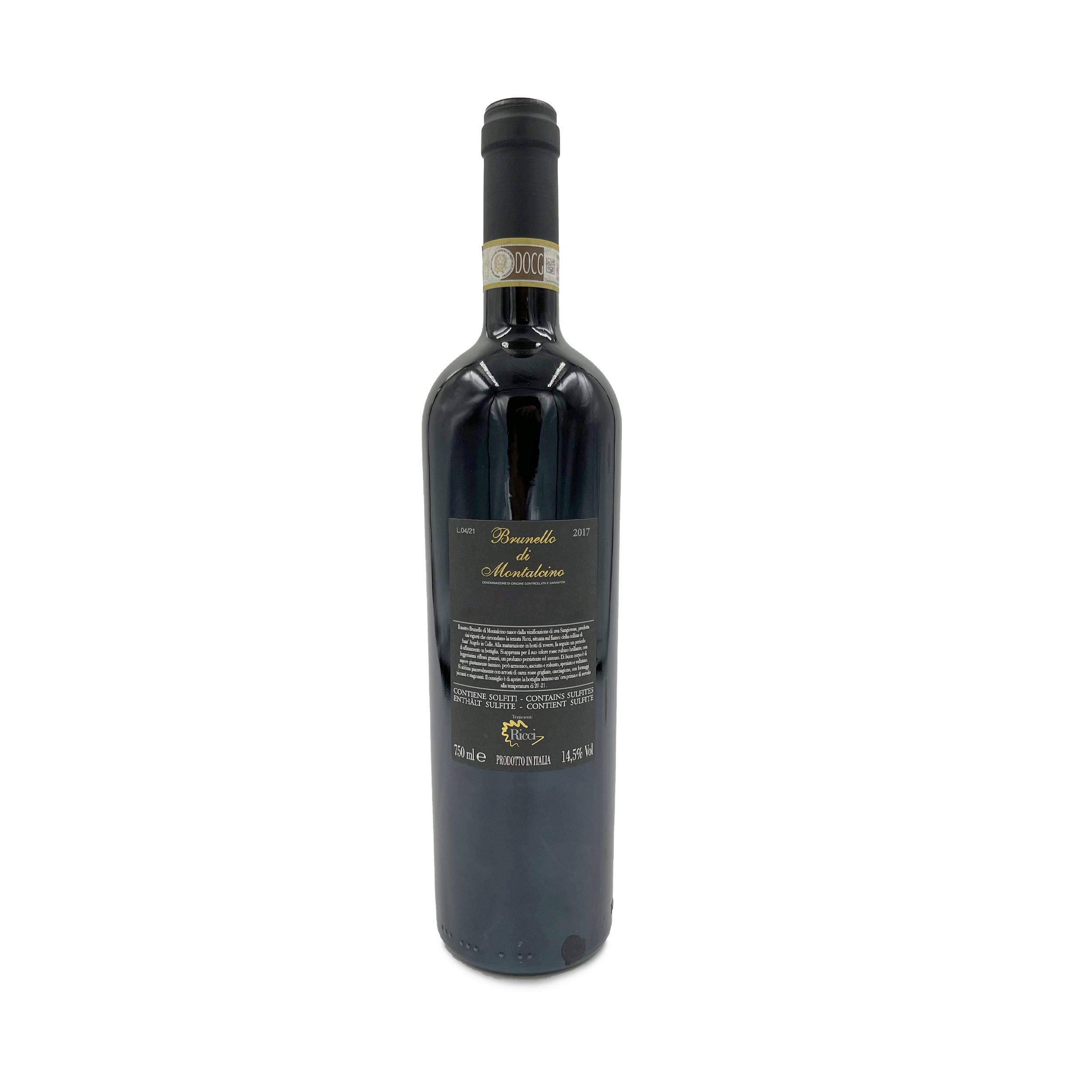 Brunello di Montalcino DOCG Ricci - immagine 2